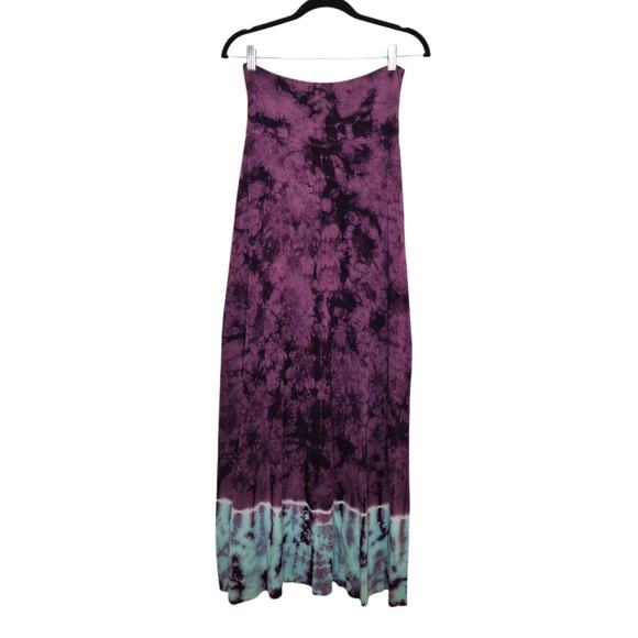 Lucky Brand Dresses & Skirts - Vintage Lucky Brand y2k Stretchy Tie Dye Maxi Skirt Boho Fairy Western Fall